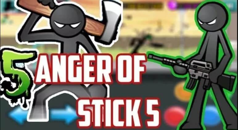 Anger Of Stick 5 hack vô hạn tiền, kim cương, bất tử - Ảnh 1